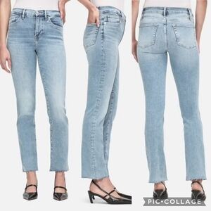 FRAME Le High Straight Westway Grind Straight Jeans